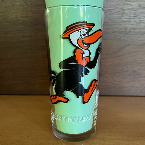 Vintage collector-glass from Pepsi with Beaky Buzzard (1973) - Picture 3 of 6